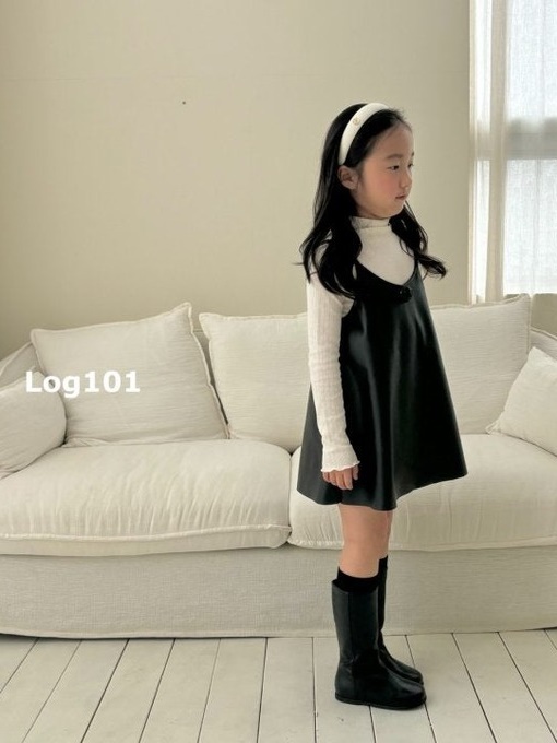 Rose Leather One-piece