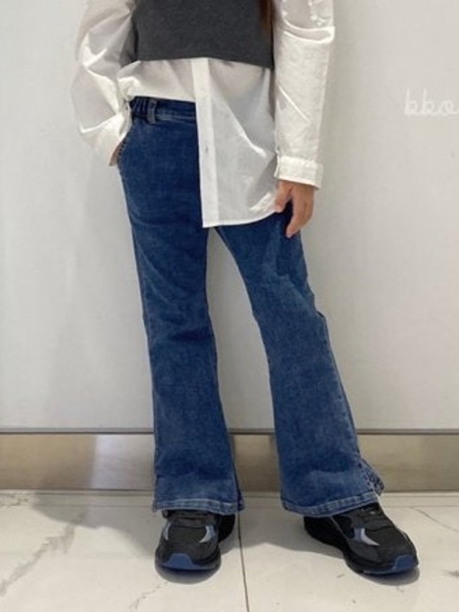Open Bootscut Denim Pants