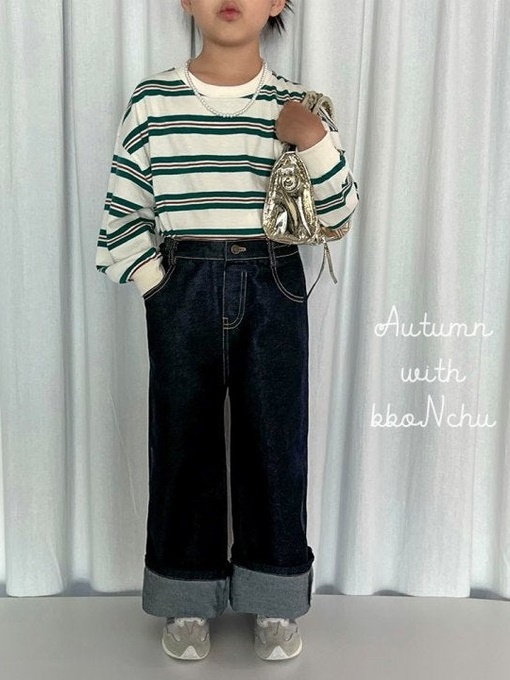 Indigo Roll-up Pants