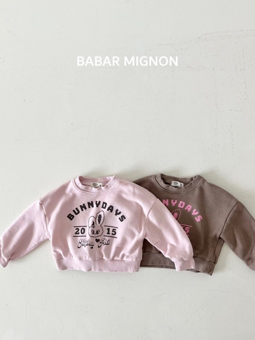 Bunny Crop Sweatshirts