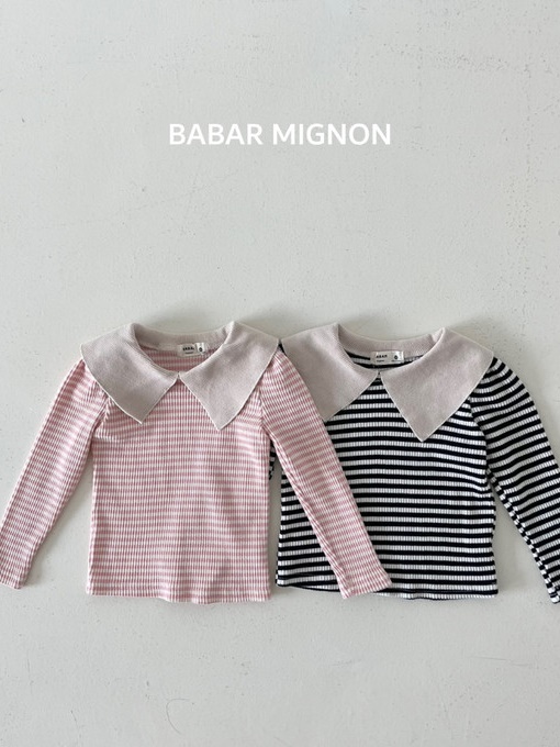 Stripe Collar Tee