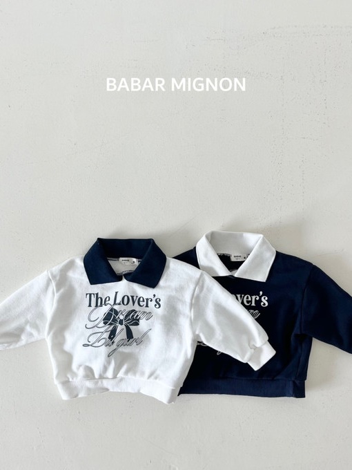 Ribbon Collar Sweatshirts