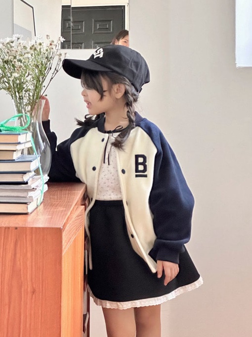 Fleece Baseball Jumper