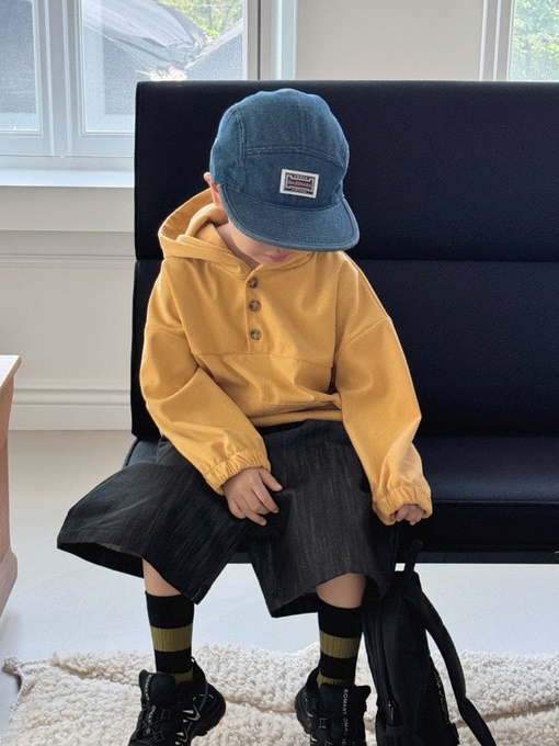 Corduroy Anorak Sweatshirts