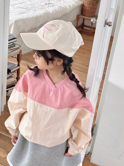 Colored V Neck Pullover