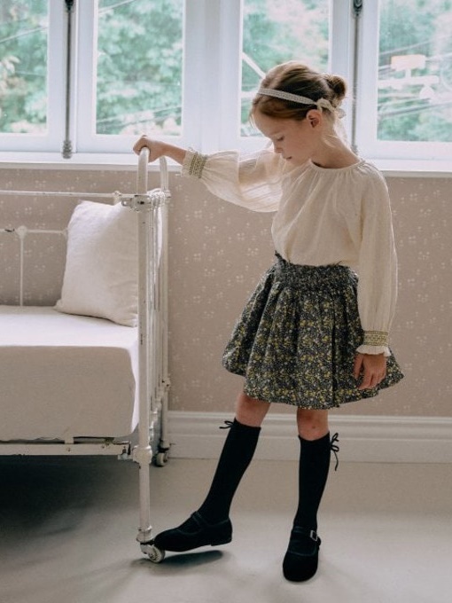 Kara Smocked Skirt
