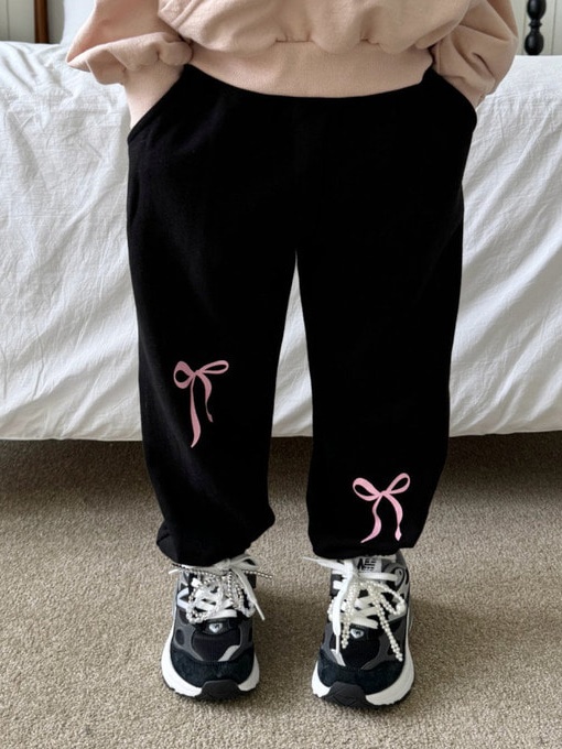 Ribbon Jogger Pants