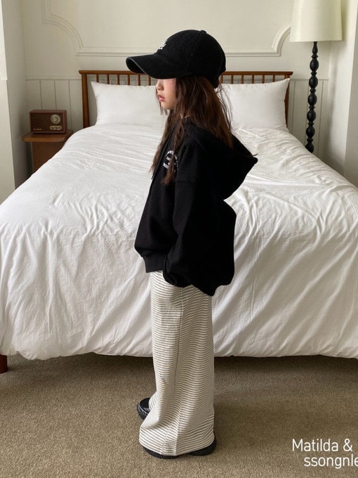 Stripe Wide Pants