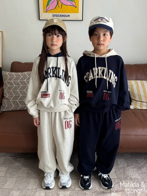 Sparkling Hoodie Set