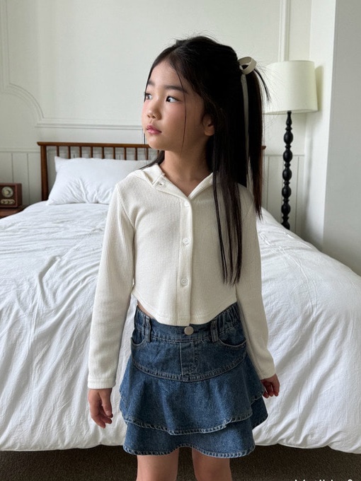 Rib Hoodie Cardigan