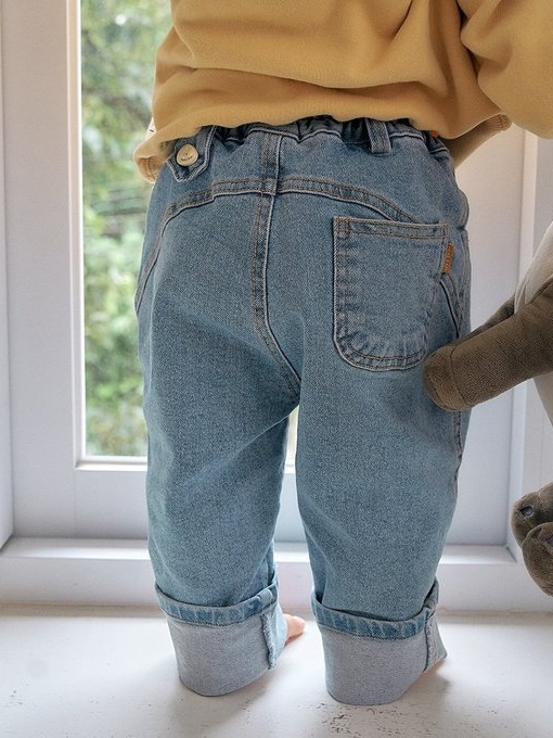 Signature Span Denim Pants with Mom