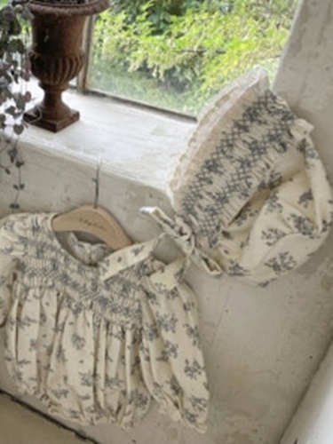 Kate Smocked Bonnet