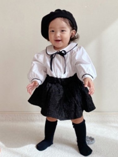 Girl Pintuck Bodysuit