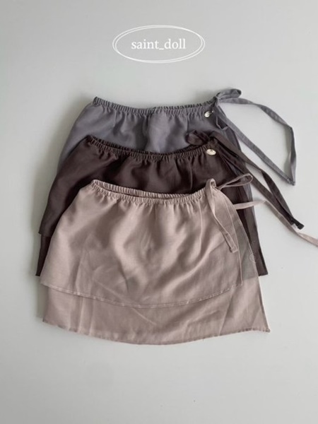 Wrap Skirt with Mom