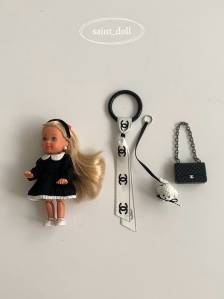 Black Barbie Keyring