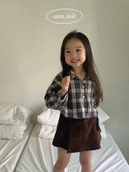 Check Crop Shirt