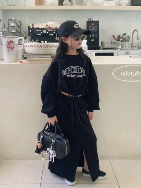 Front Slit Skirt