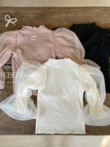 Jemma Ribbon Puff Tee