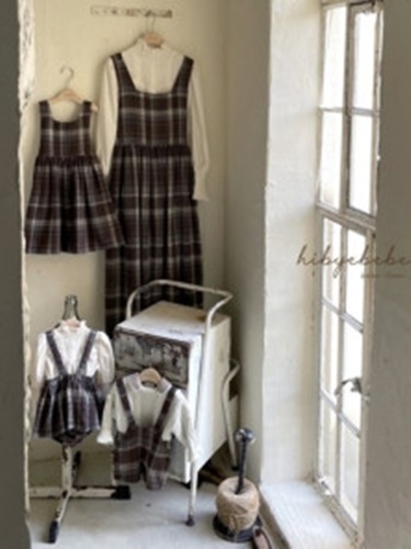 Mom Brownie Check One-piece