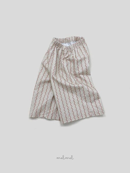 Stripe Wide Pants