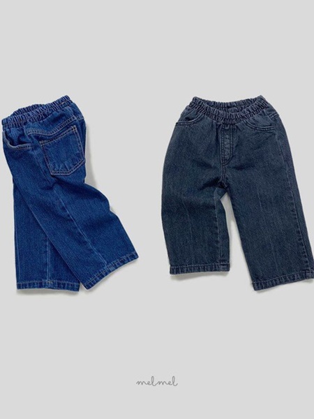 Straight Denim Pants
