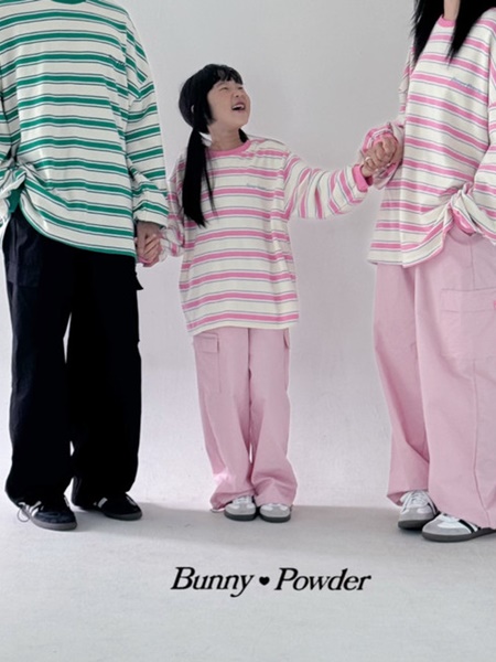 Stripe Tee with Mom