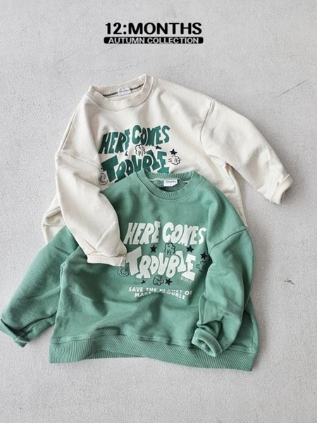 Trouble Sweatshirts with Mom