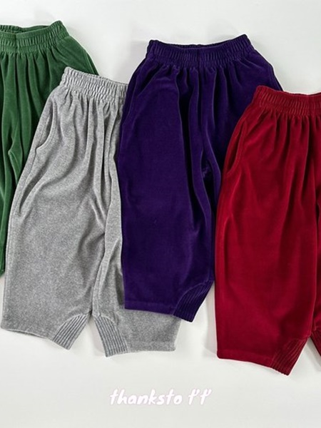 Veloure Crew Pants