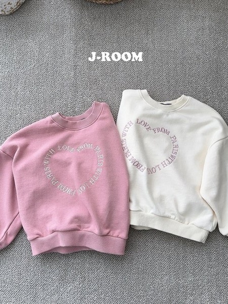 Love Embroidery Sweatshirts