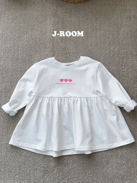 Bottom Shirring Long Tee