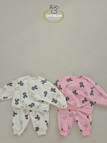 Black Rabbit Top Bottom Set