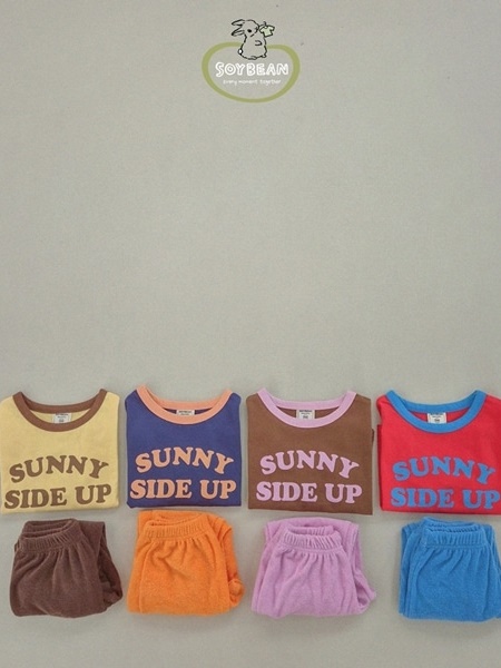 Sunny Terry Top Bottom Set