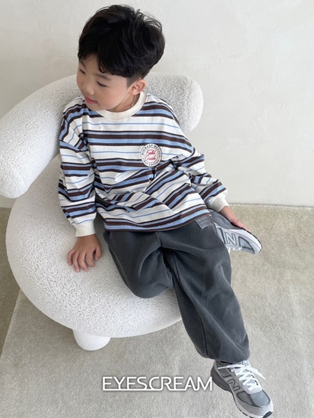 Guide Stripe Tee with Mom