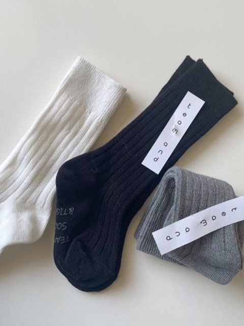 Essential Knee Socks (set of 3)