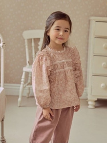Floral Frill Blouse