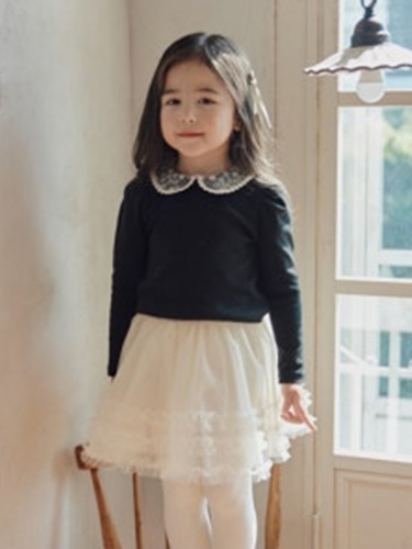 Lace Collar Tee
