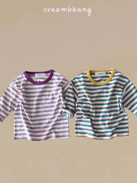 Colored Stripe Tee