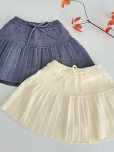 Ribbon Knit Skirt