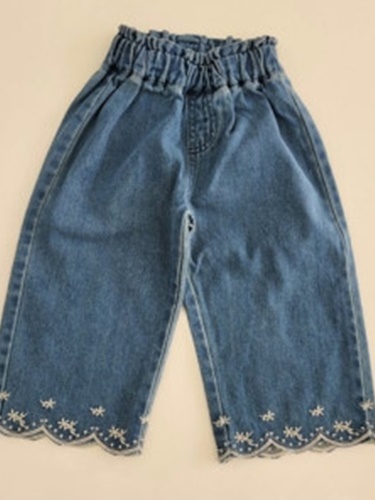 Embroidery Jeans