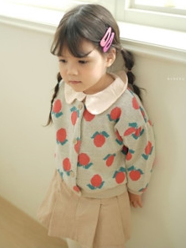 Peach Cardigan