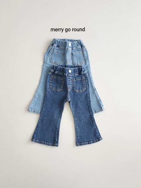 Pocket Bootscut Jeans
