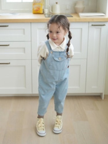 Belly Denim Suspender Pants