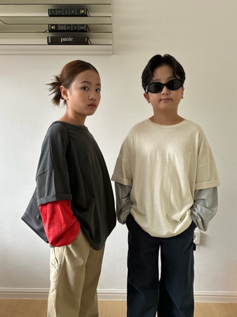 Colored Layere Tee