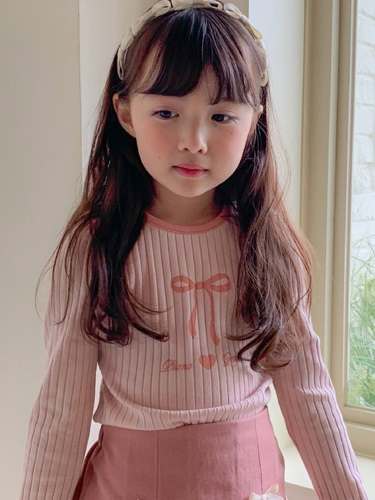 Rib Ribbon Tee