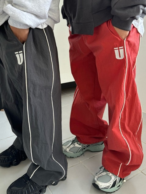U Track Line Pants