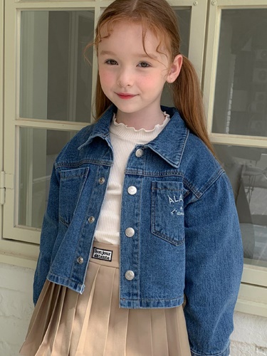 Denim Crop Jacket