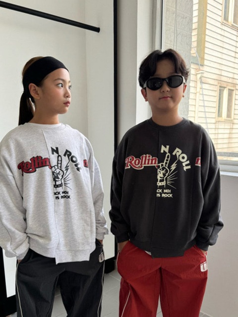 Rolling Slit Sweatshirts