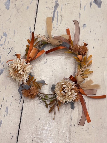 Autumn Flower Coronet