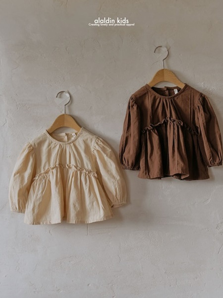 Wave Frill Blouse