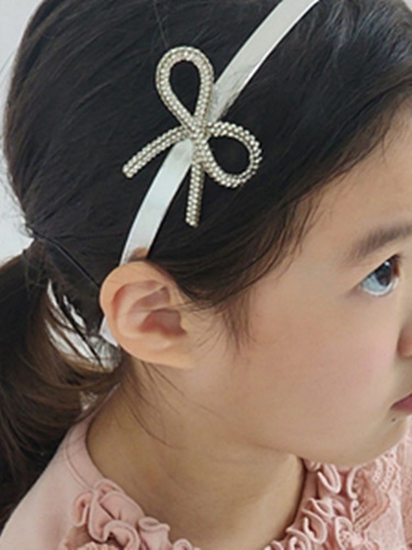 Silver Ribbon Hairband